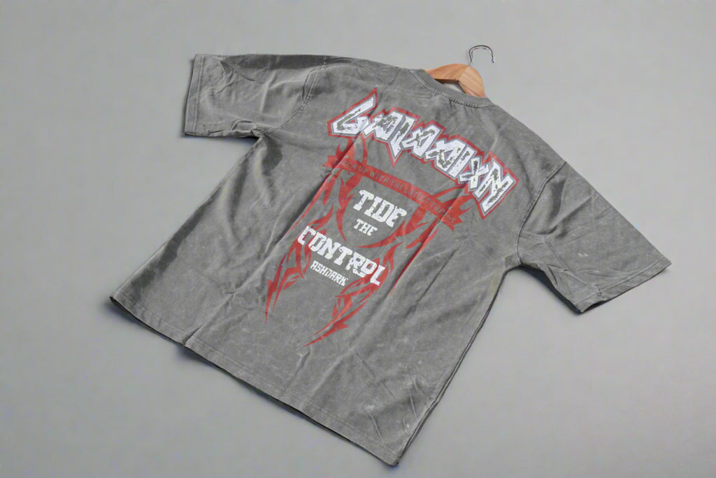 Stone Wash Kanji Logo Tee