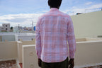 Pink Checkered Shirt