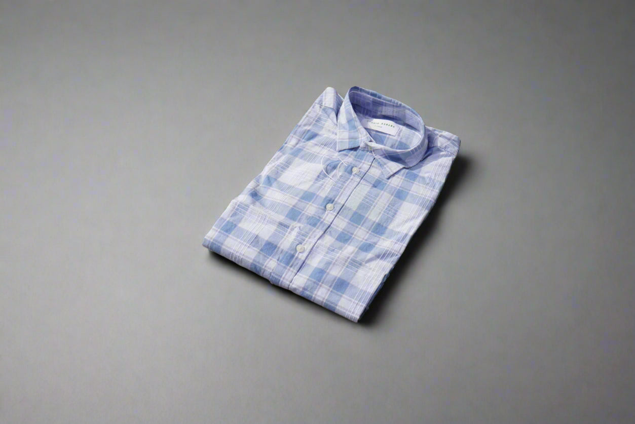 Blue Checkered Shirt