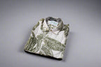 Green Tropical Print Shirt