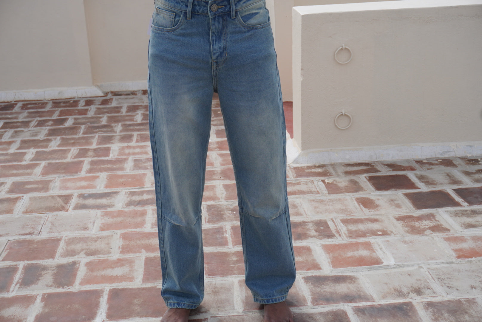 Staright fit Jeans (Light Blue)