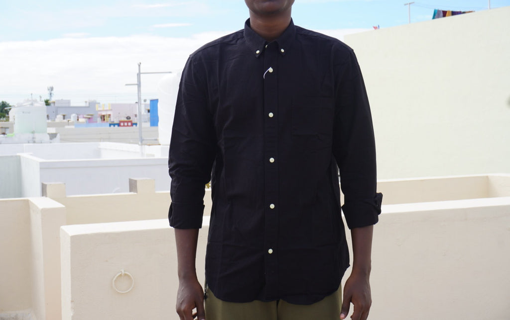 Solid Black Shirt