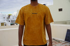 Acid Wash T-shirt(Mustard)