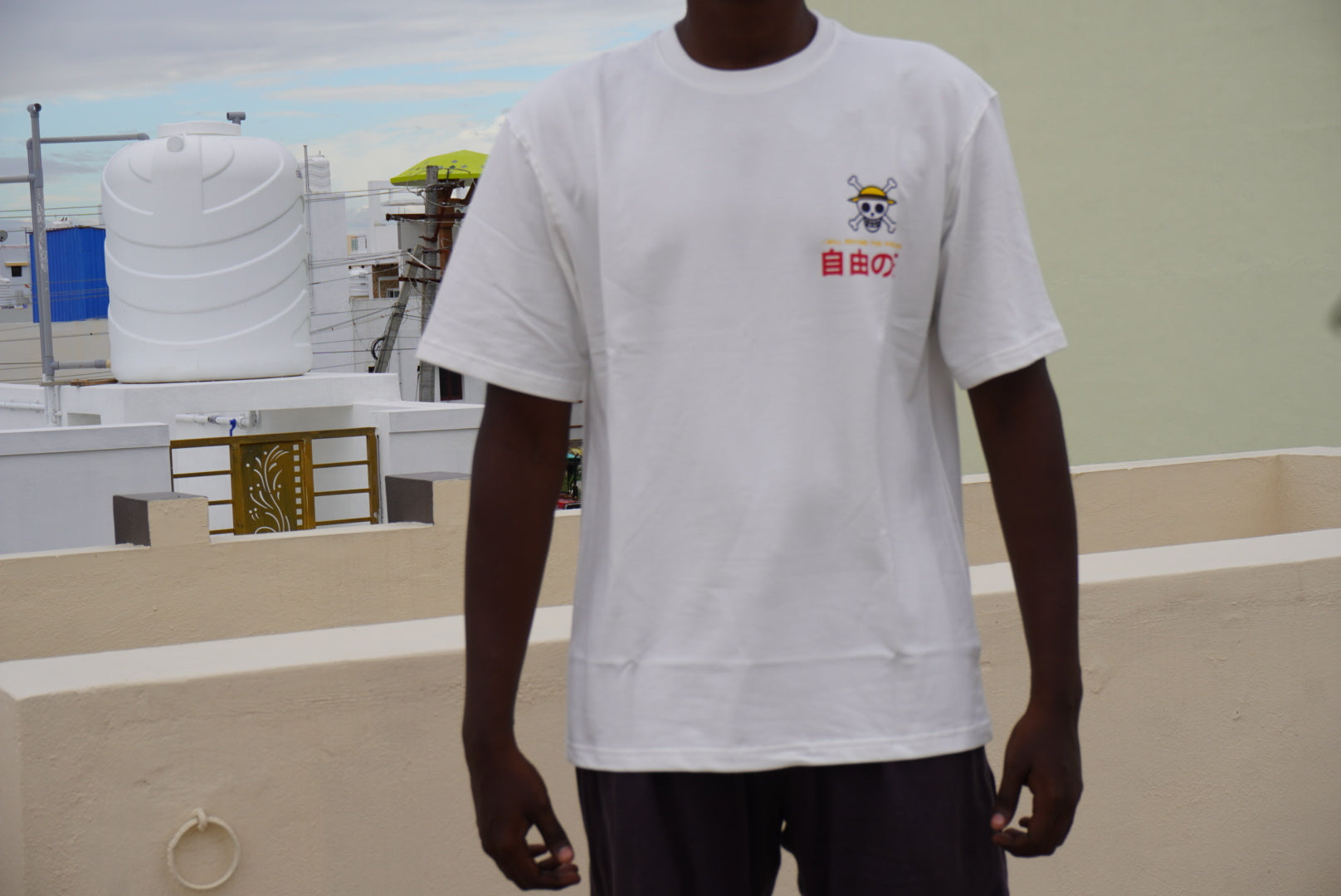 Luffy Double Side Print T-shirt