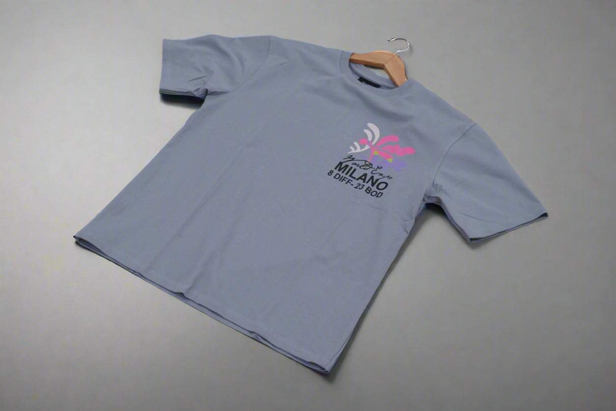 Grey Printed T-shirt