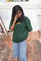 Puff Print Break the Rules (Green)