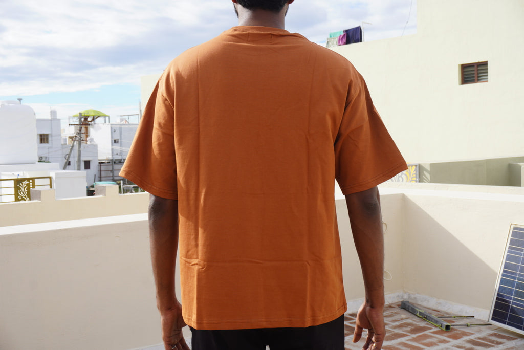 Light Brown Print T-shirt