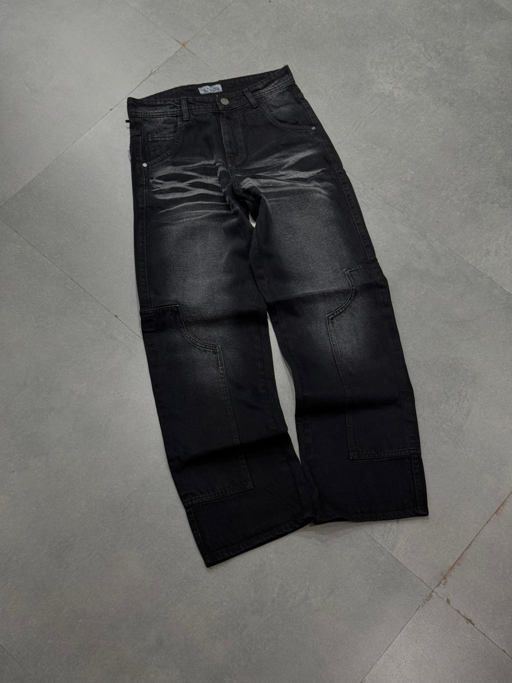 Staight fit Jeans (Black)